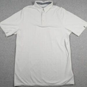 Kjus Men Shirt XL Soren Solid Polo Short Sleeve Comfort Fit Preppy Golf